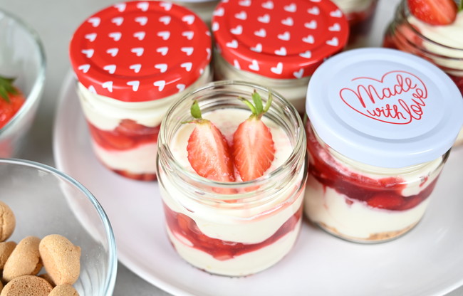 Image of Erdbeerdessert to go