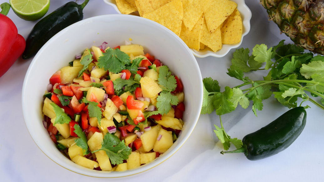 Image de Salsa à l’ananas grillé