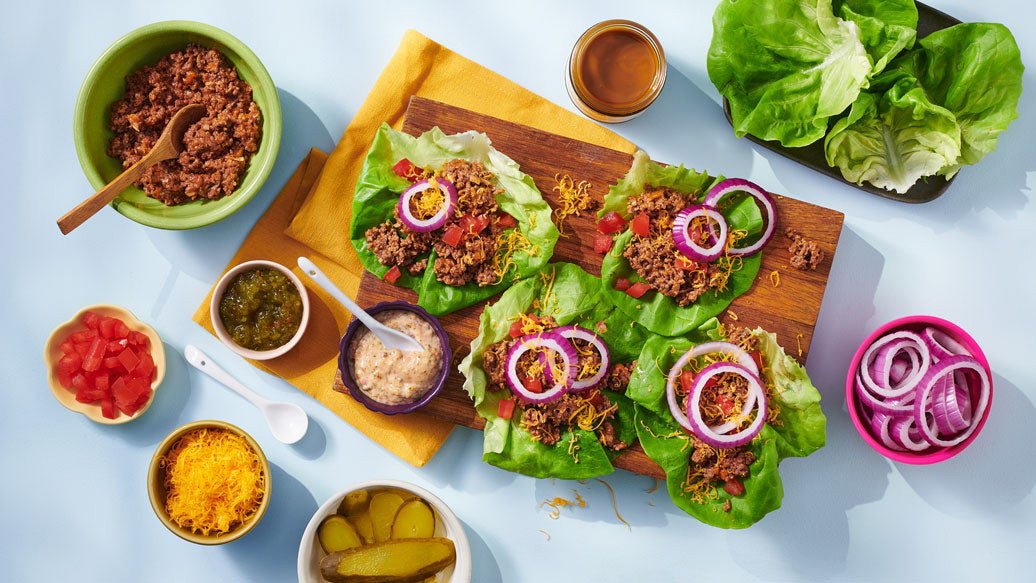 Image de Wraps de laitue au fromage