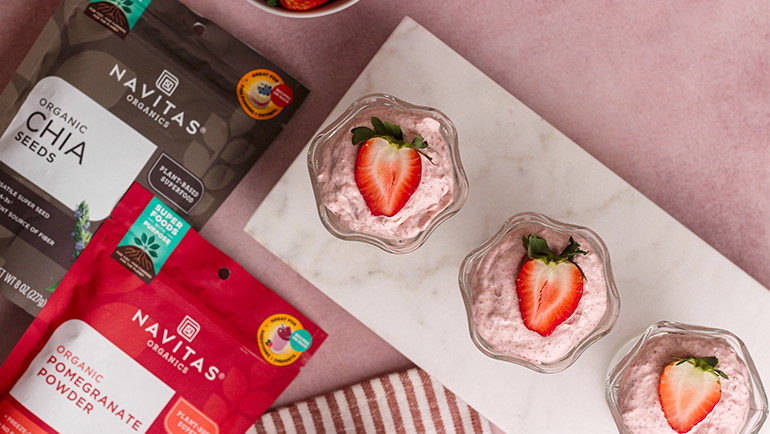 Image of Strawberry Mousse Cups Recipe