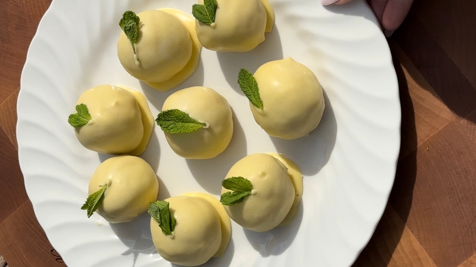 Image of Lemon Cake Protein Truffles