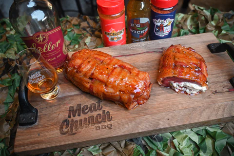 Image of Meat Church - Matt Pittman's Bacon Wrapped Stuffed Venison Backstrap