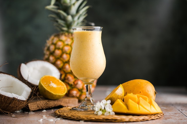 Image of Tropical Coconut Mango Smoothie