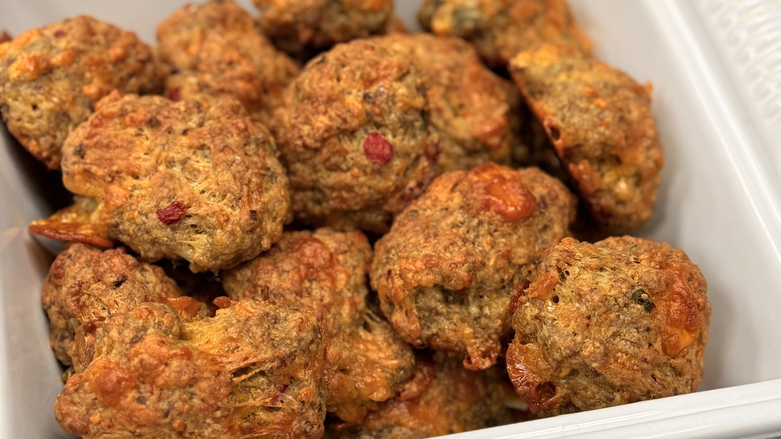 Image of Three Ingredient Sausage Balls