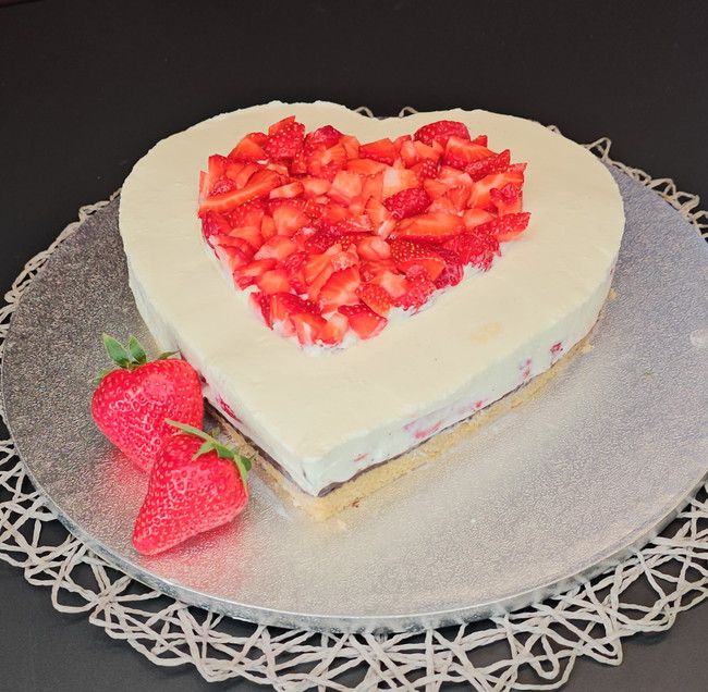 Image of Erdbeer-Frischkäse-Torte