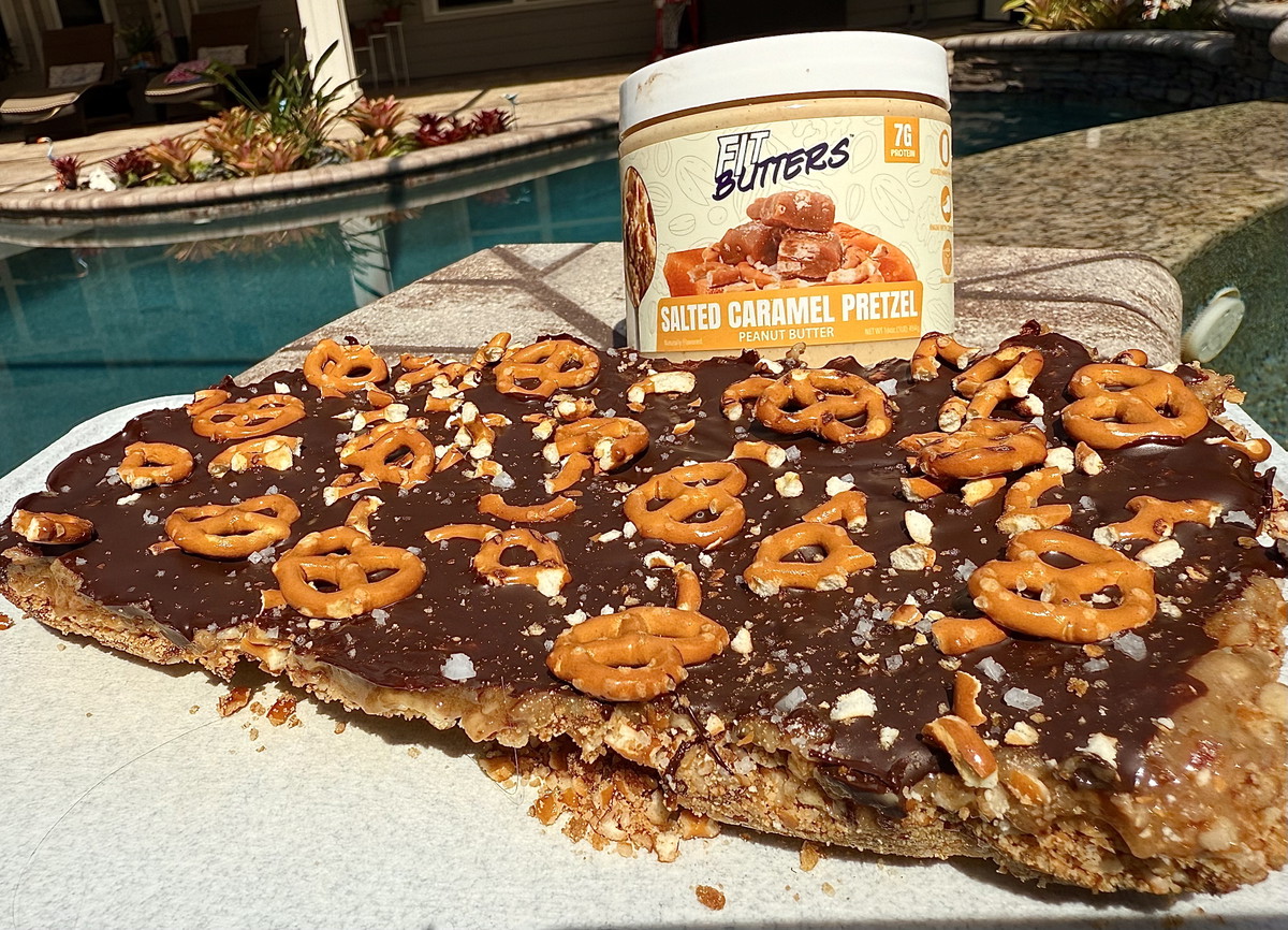 Fit Butters Sea Salted Pretzel Bars
