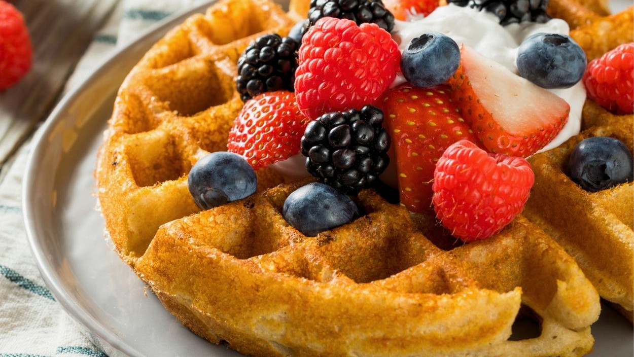 Image of Belgian Waffles – Light, Crisp & Golden 🧇