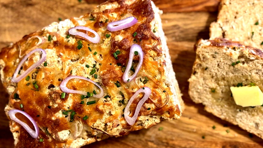 Image of ʻUlu Cheese n' Chives Beer Bread