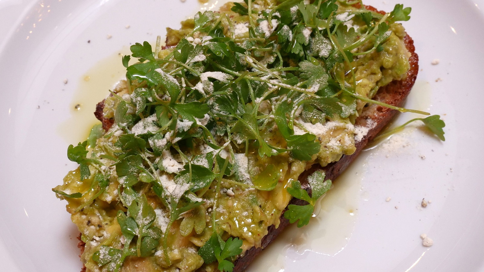 Image of Herby Avocado Toast with a Kick