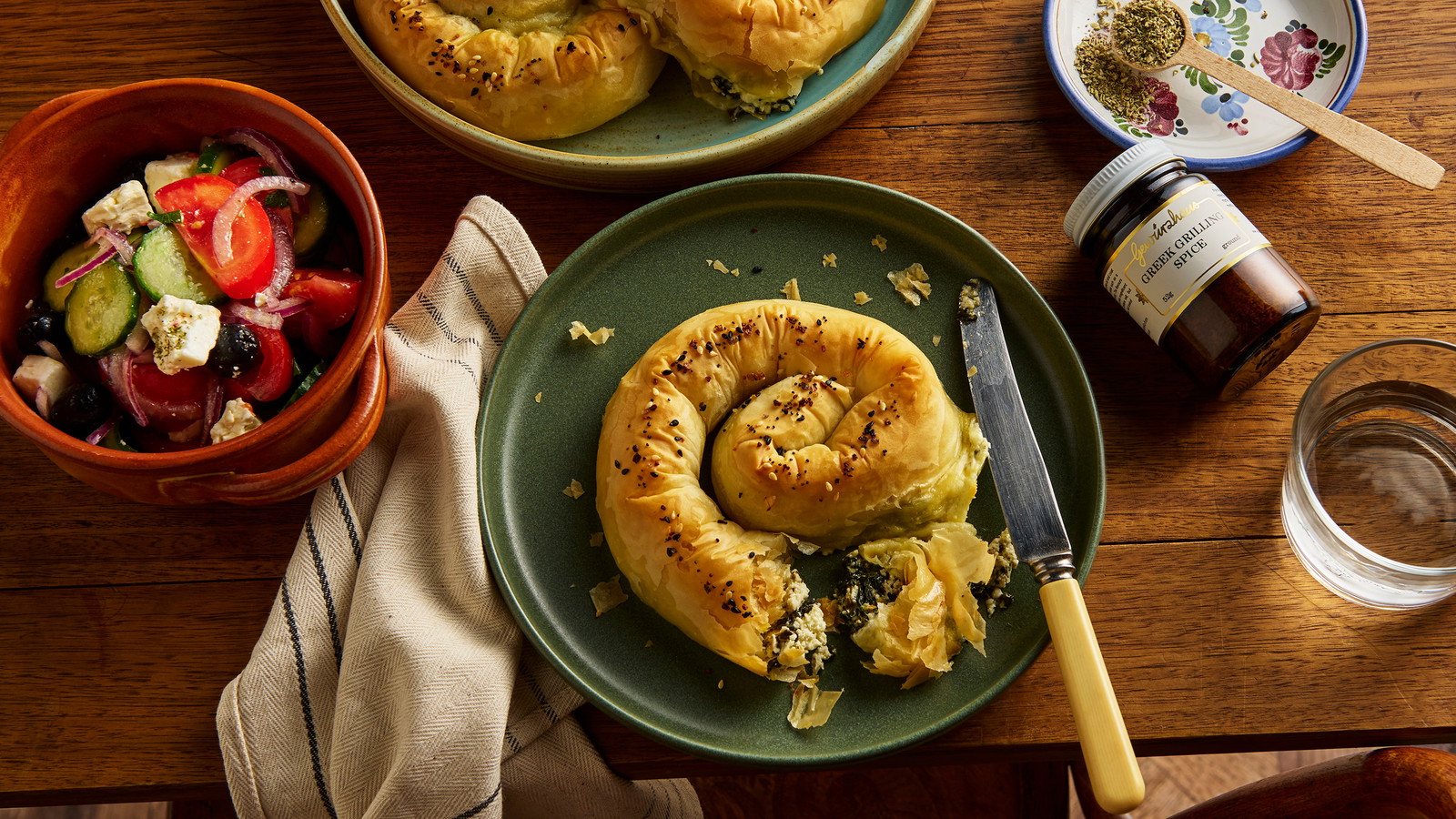Image of Easy Spanakopita Spirals