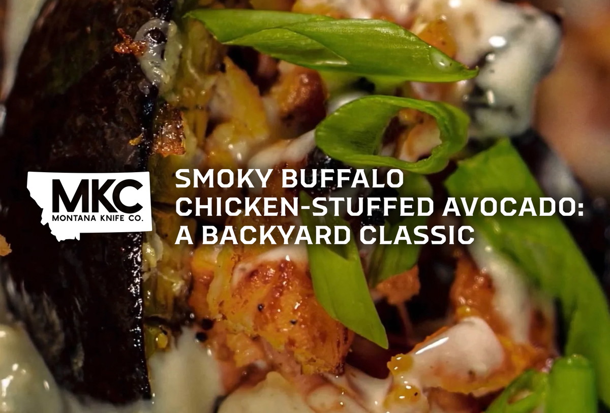 Smoky Buffalo Chicken-Stuffed Avocado: A Backyard Classic