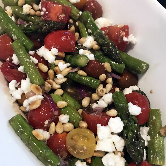 Image of Asparagus and Tomato Salad