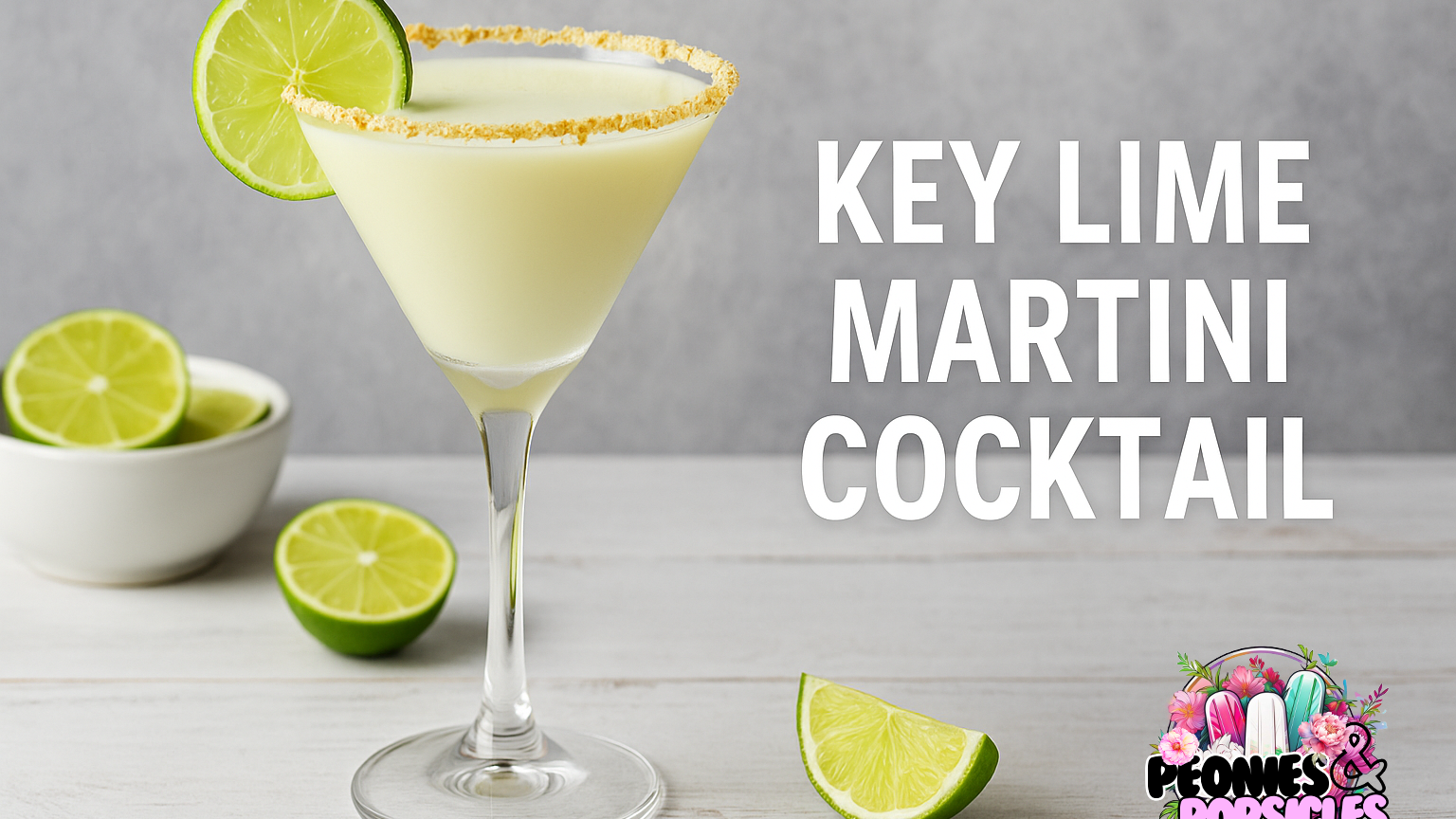 Key Lime Pie Martini