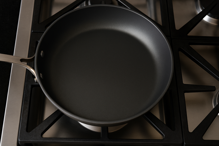 Image of Pre-heat a large skillet over medium-high heat.