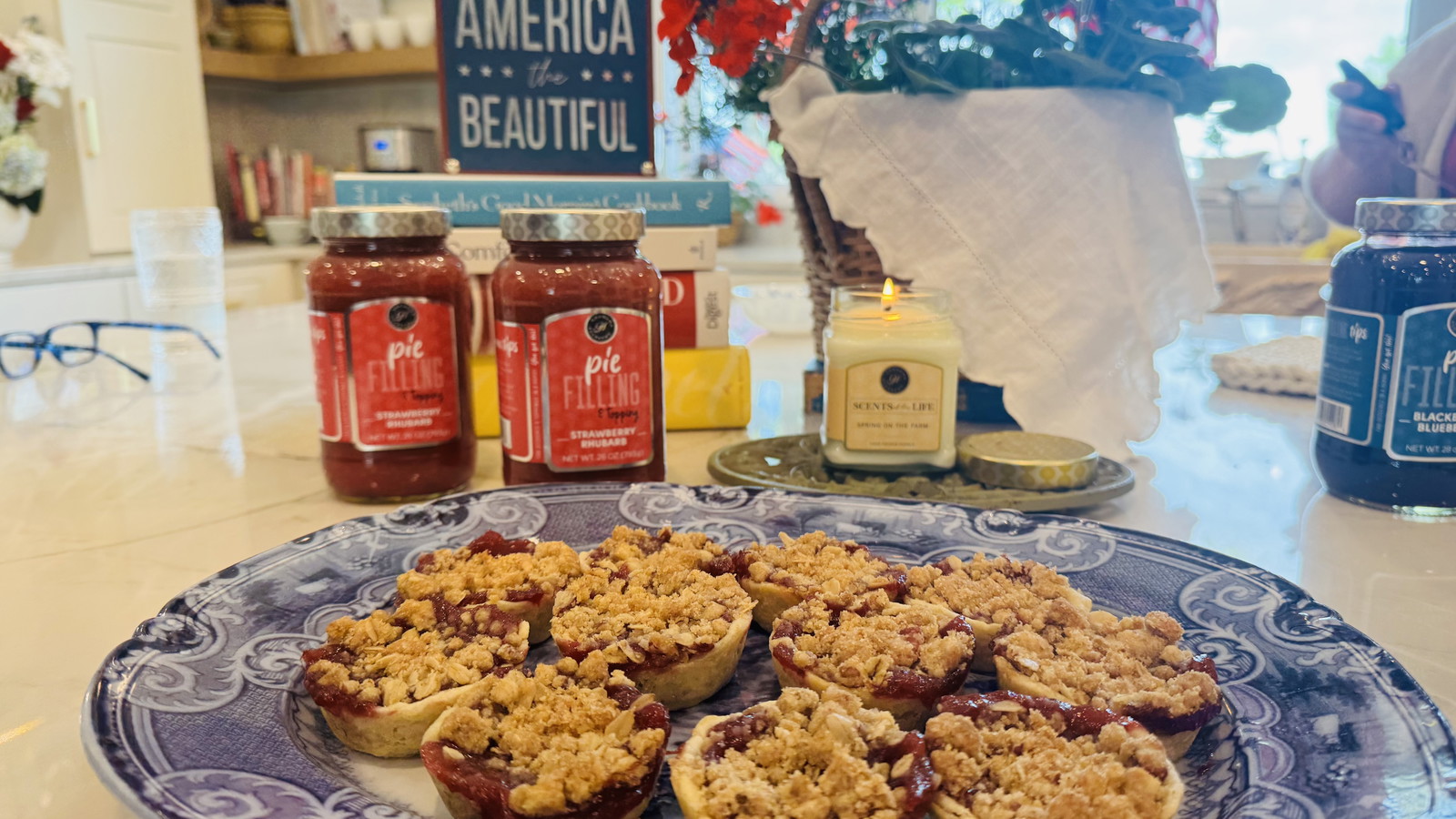 Image of Strawberry Rhubarb Mini Pies