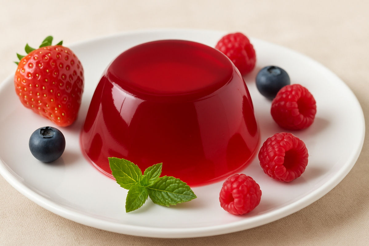 Geleeai frutti rossi con agar agar