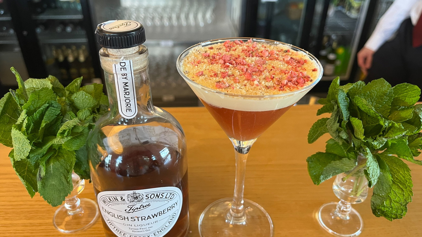 Image of Strawberries and Cream Cocktail