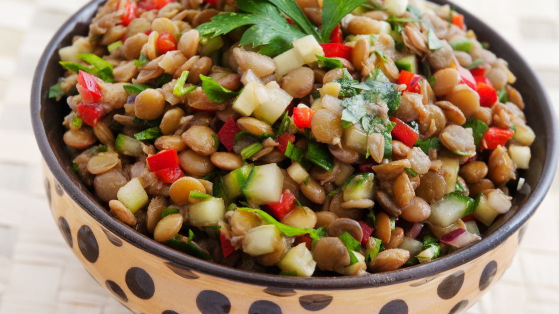 salade de lentilles