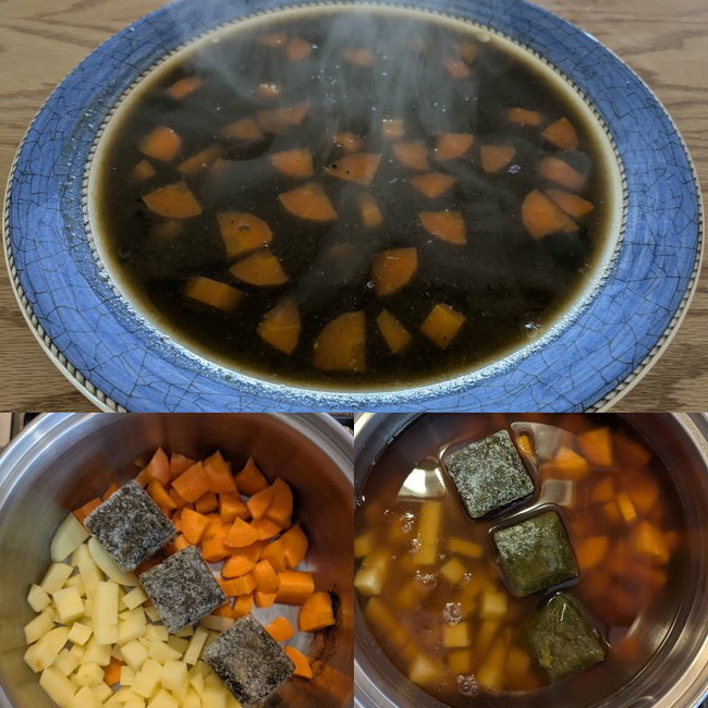 Lazy chunky soup photo