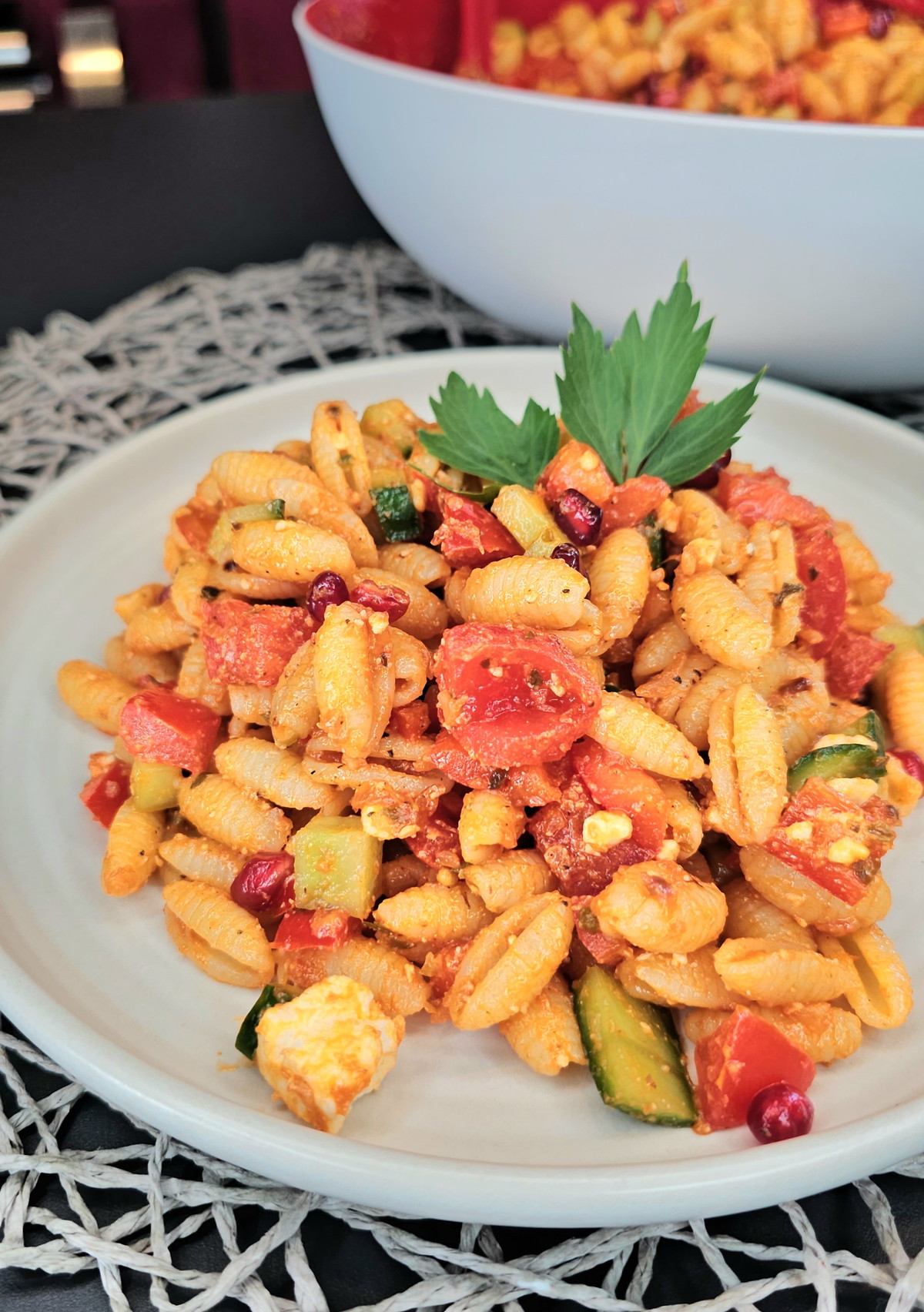 Orientalischer Nudelsalat
