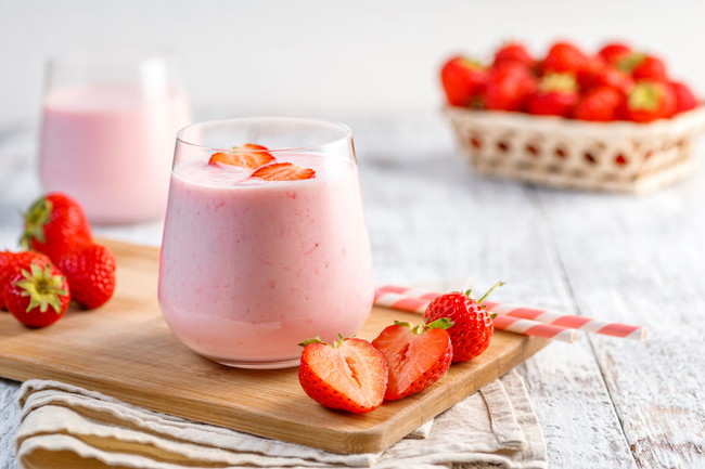 Image of Easy Strawberry Protein Smoothie