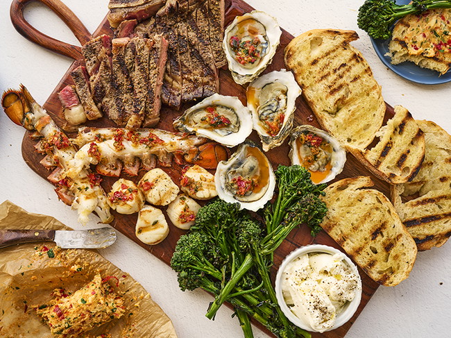 Image of Surf and Turf with Calabrian Chili Butter Recipe