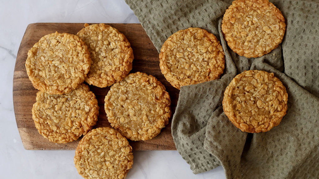 ANZAC biscuits with sourdough