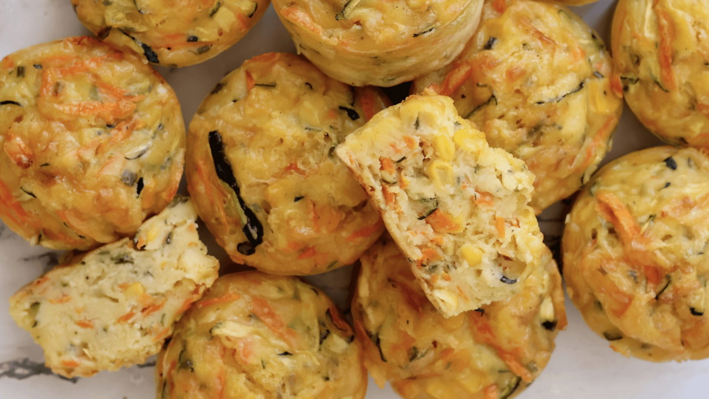 Image of Sourdough Veggie Muffins