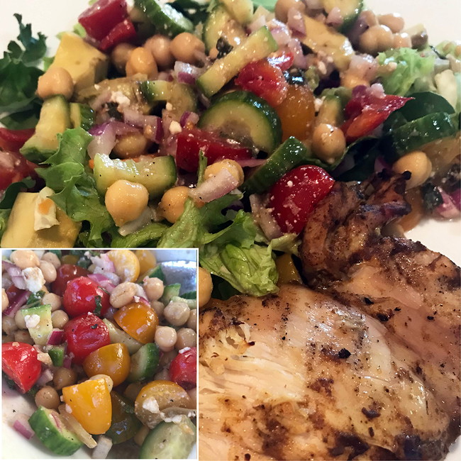 Image of Tomato Chickpea Salad