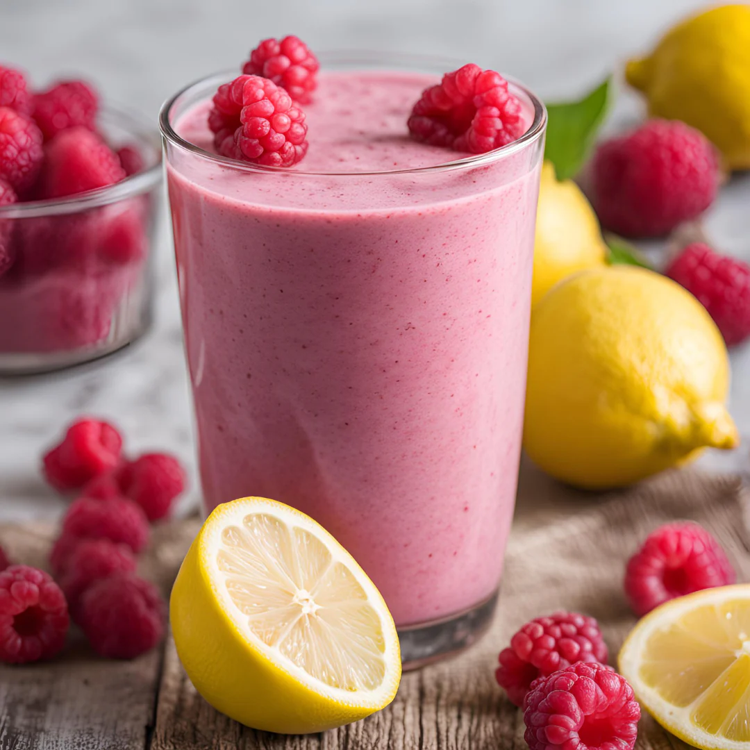 Lemon Raspberry Smoothie