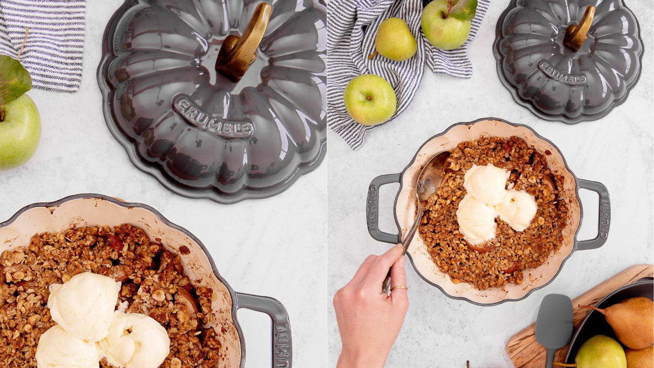 Image of Warm & Cozy Apple and Pear Crumble