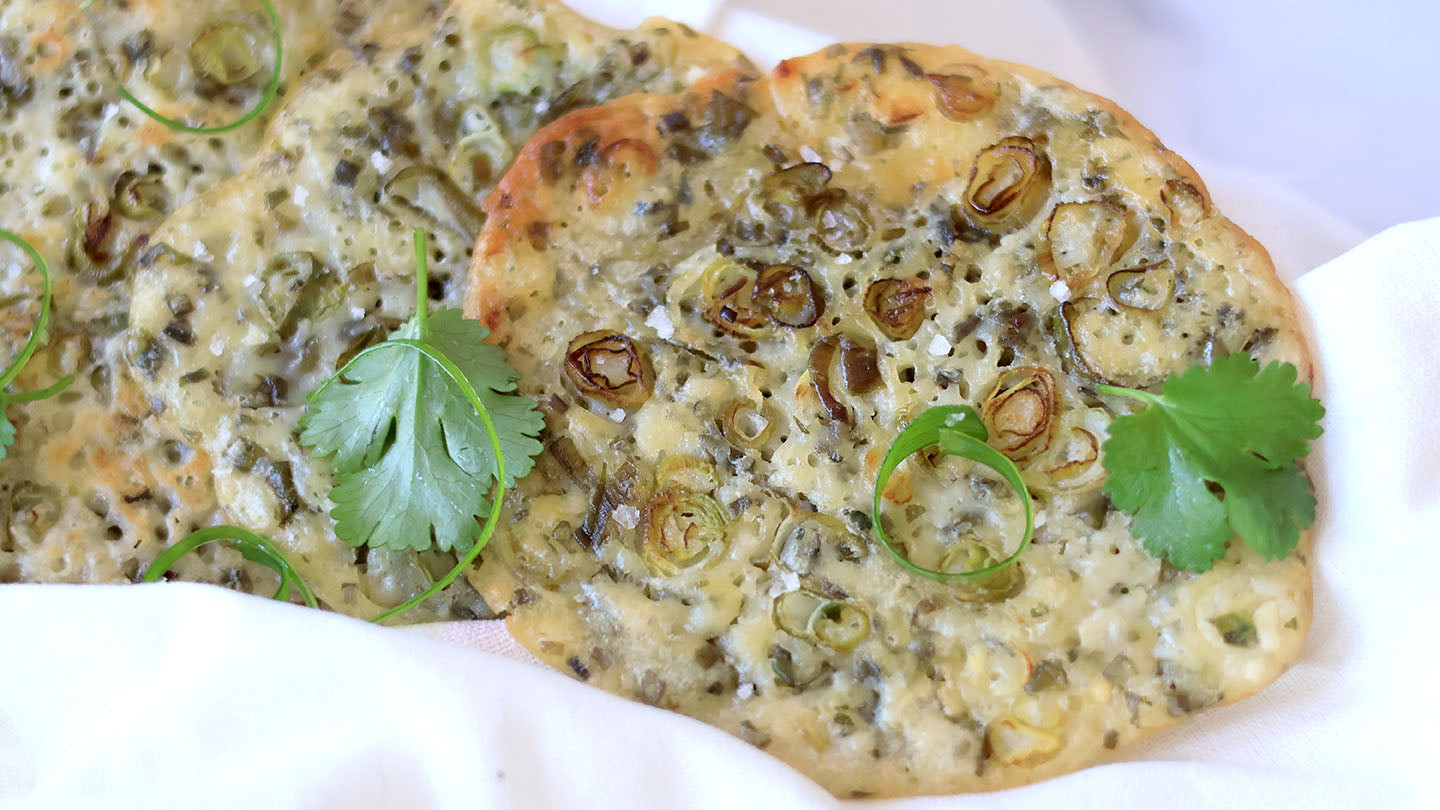 Spring Onion Pancakes recipe
