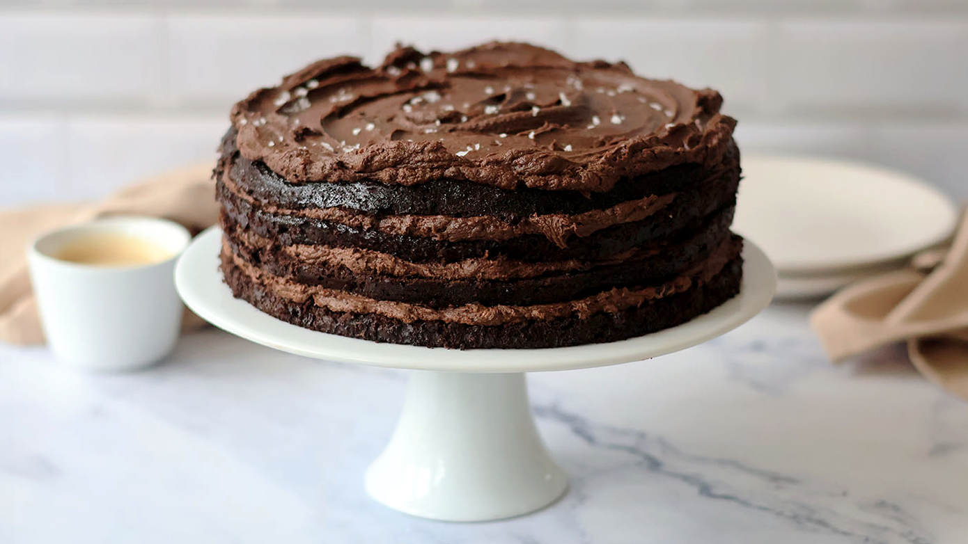 Image of Decadent Sourdough Chocolate Cake