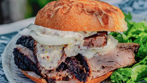Image of Pit Beef Rolls with Tiger Sauce