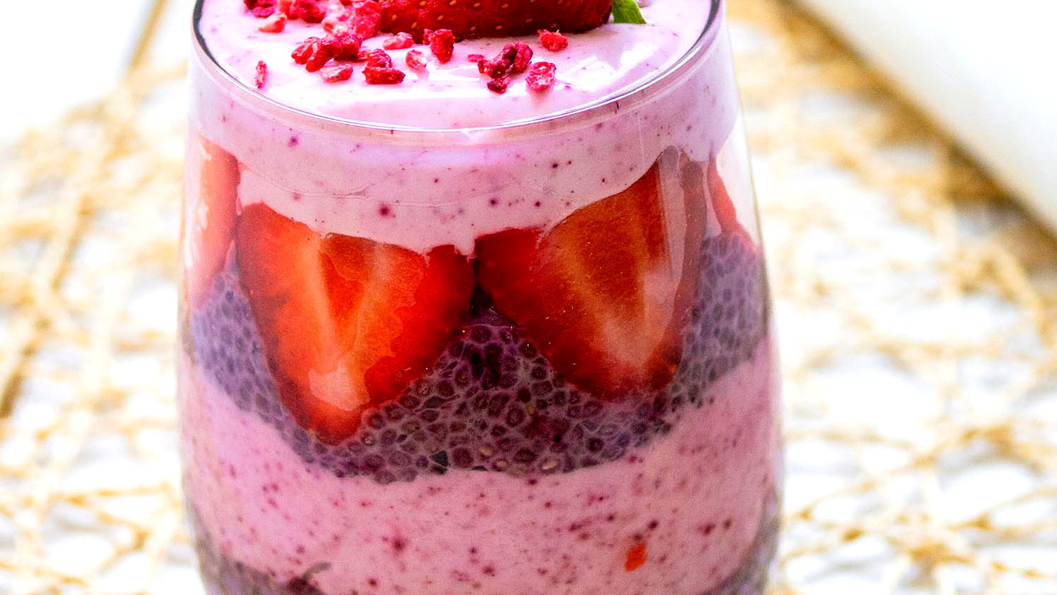 Image of Chia Seed Pudding with Haskapa