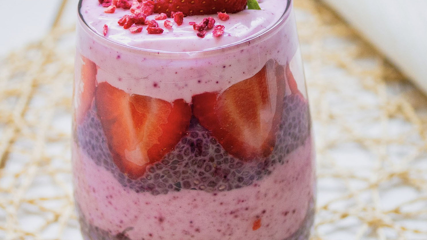 Image of Chia Seed Pudding with Haskapa