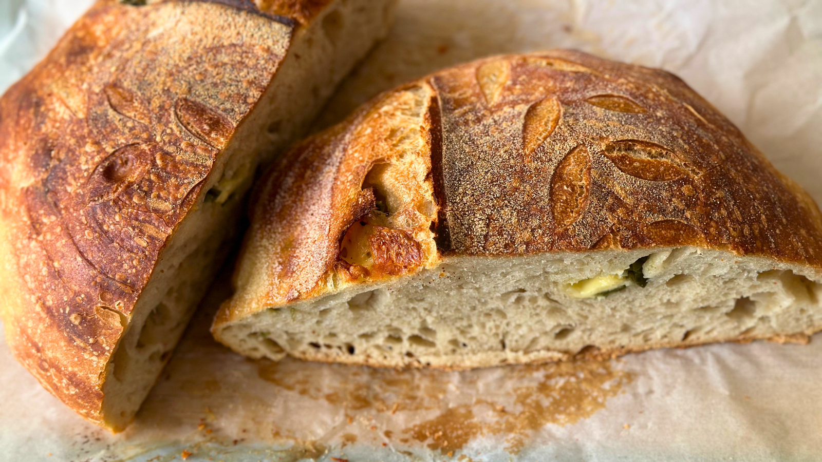 Image of Fiery Sourdough Jalapeño Cheddar Loaf