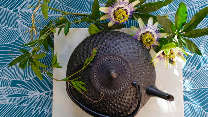 Image of DIY Passionflower Relaxation Blend Tea