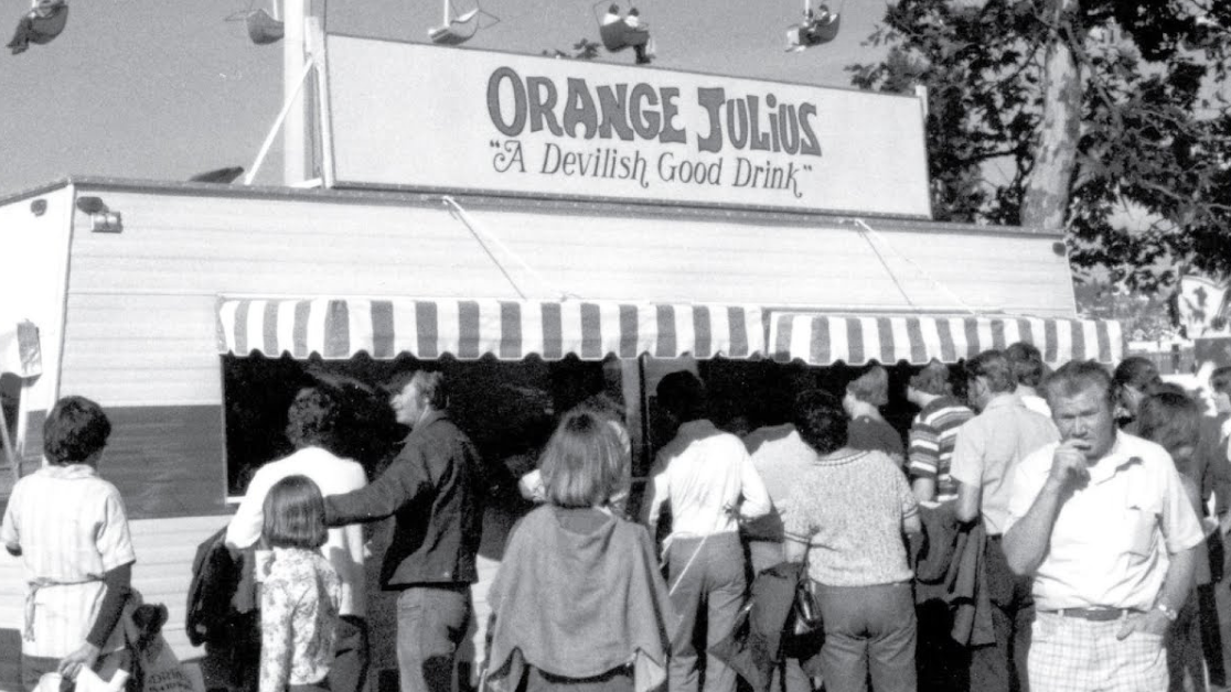 Le milk-shake à l’orange qui a fait mousser Downtown L.A. avant même l’ère des centres commerciaux !