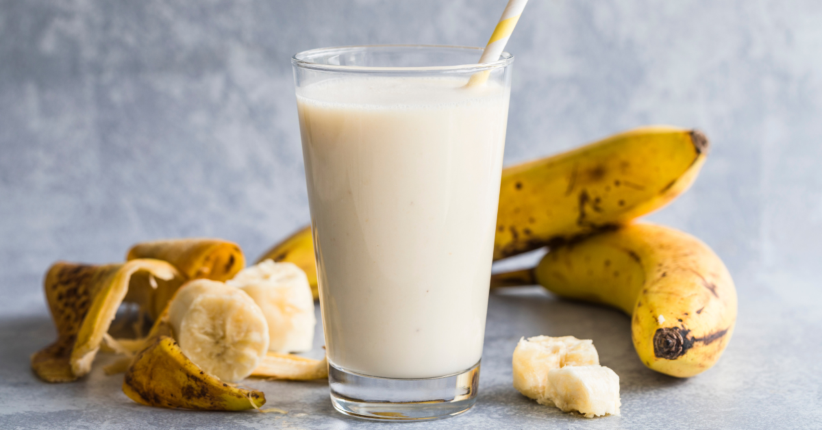 🍌 Smoothie banane onctueux
