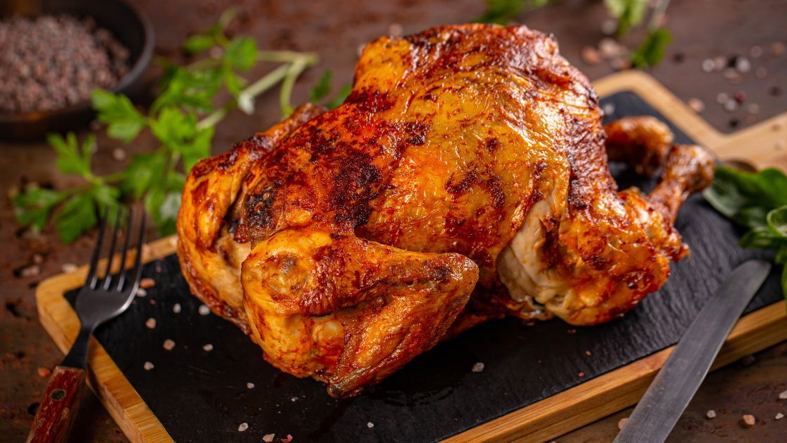 Poulet rôti au Air Fryer