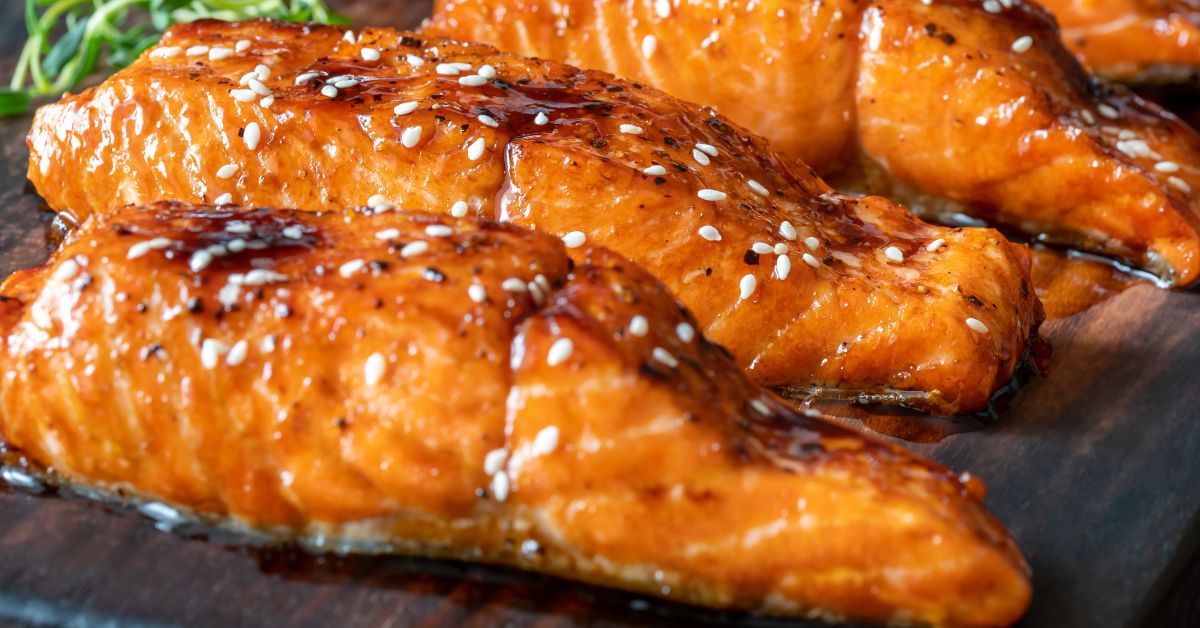 🍣 Filet de saumon Teriyaki au Air Fryer