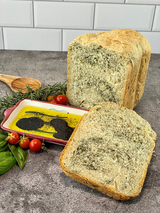 Image of Rosemary Basil Italian Bread for Bread Maker