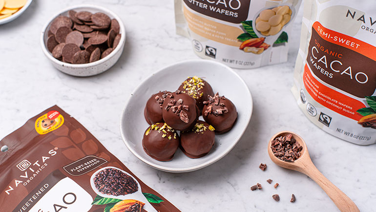 Image of Dubai-inspired Chocolate Truffles