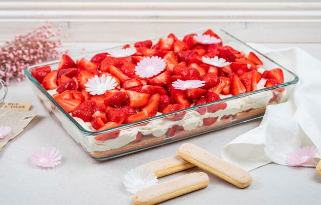 Image of Erdbeertiramisu