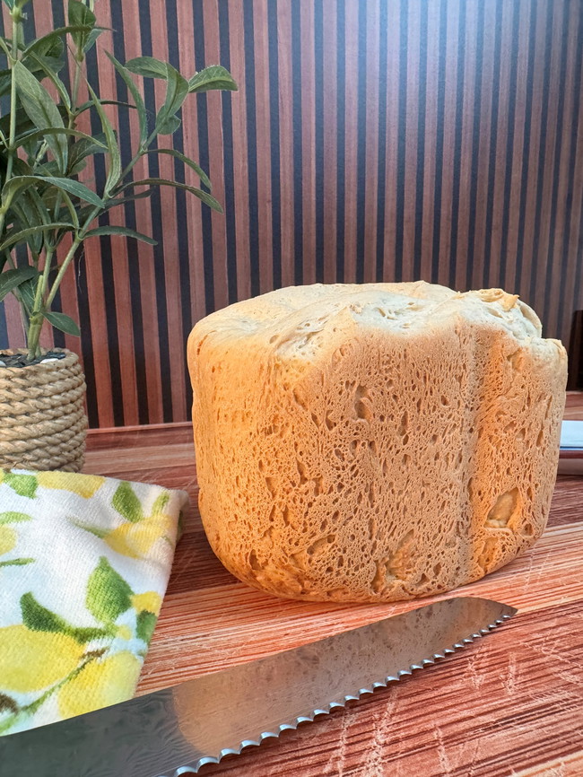 Healthy white bread made in bread machine low sugar