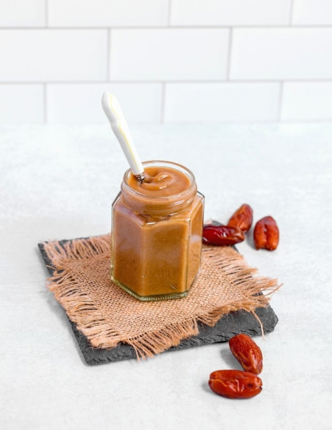Salted Date Caramel Sauce - Once Upon A Homestead Recipes