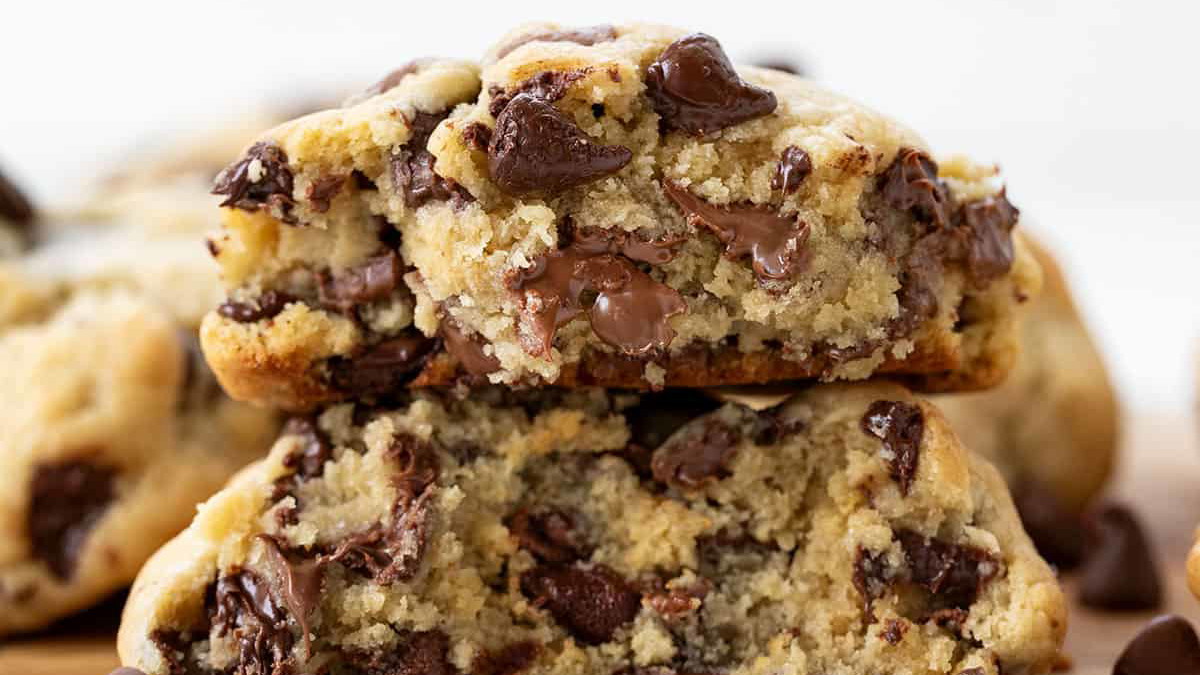 Lactose Free Dark Chocolate Chip Cookies