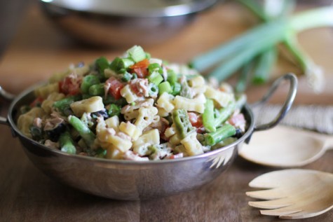 Tuna Pasta Salad with Green Beans