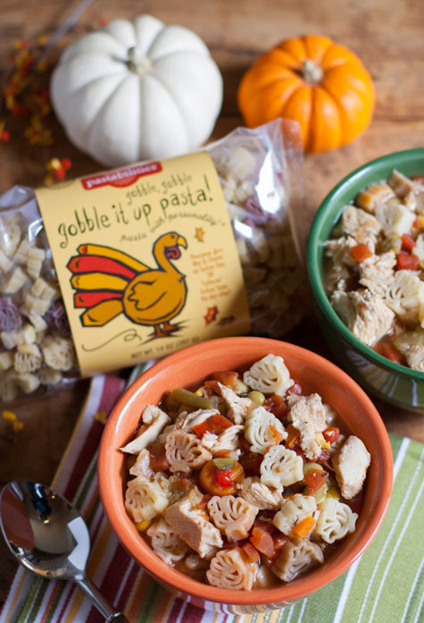 Thanksgiving Turkey Leftover Soup |WorldofPastabilities.com